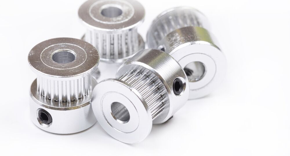 Pulegge in alluminio per motori elettrici